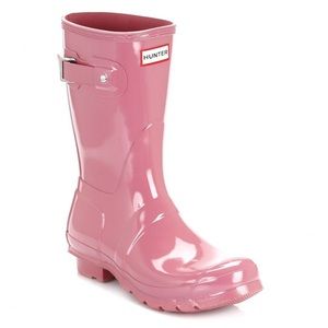 Hunter Original Short Gloss Rain Boots Women